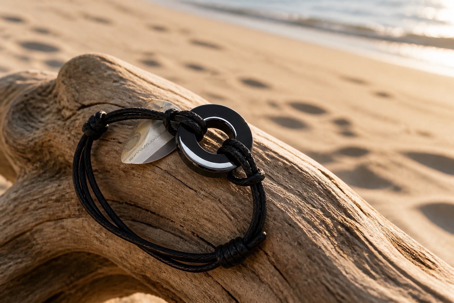 Armband Kreis schwarz